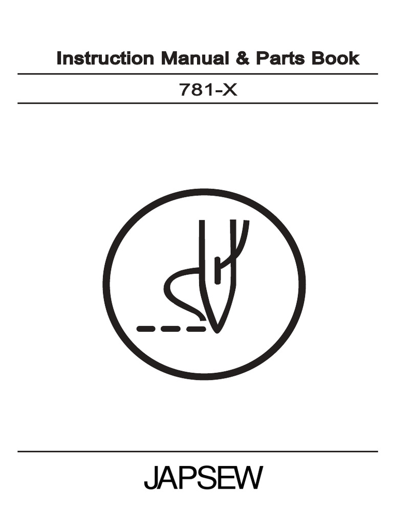 JAPSEW Machine Programming Guide | PDF | Sewing Machine | Screw