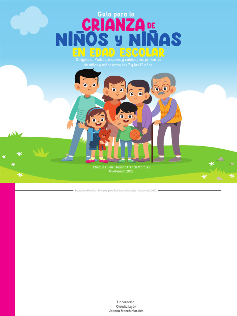 Guía de Crianza para Niños de 7 a 12 Años | PDF | Las emociones ...