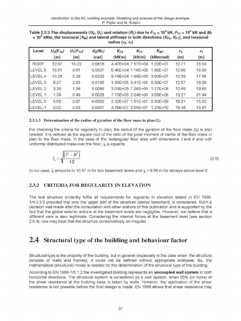 Eurocode 8 Seismic Design of Buildings W Page 051 | PDF