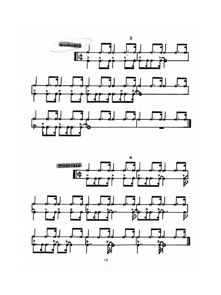 Jim Chapin Drum Book Advanhniques For The Modern Drummer 14 PDF