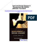 Development and Social Change A Global Perspective 6th Edition Mcmichale Test Bank