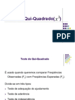 Teste Qui-Quadrado: Procedimento e Exemplos