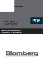 KND-3950X Manual Frigider