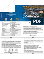 Manual De Uso E Instalação Alarme Bloqueador Positron Px2000 Rd Link