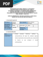 Guía de Aprendizaje - Un Siglo Agitado, El Siglo XX A Través de Sus Hechos Más Relevantes