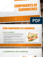 W4 Components of Sandwich