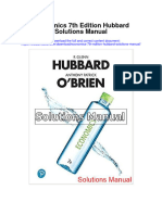 Economics 7th Edition Hubbard Solutions Manual