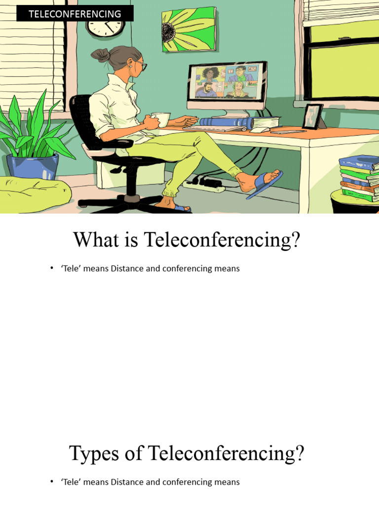 What Is Teleconferencing PDF