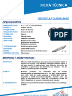 Ficha Técnica Discos Flap Classic