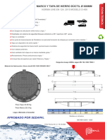 Marco y Tsps D 400 600mm 850