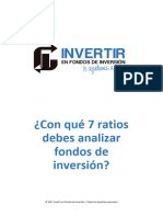 Analizar y Comparar Fondos de Inversion