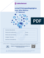 Psicopedagógica - 1º Básico