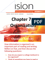 Chapter 7 Organization