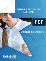 UNIDADE 02 Leitura e Produção Textual