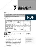 Coordination Compounds