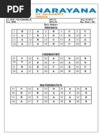 01-08-21 - JR - Iit - Star Co-Sc (Model-A) - Jee Adv - 2014 (P-Ii) - Wat-13 - Key - Sol