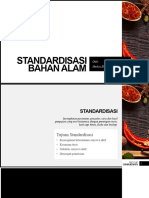 Standardisasi Bahan Alam