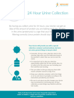 24 Hour Urine One Sheet