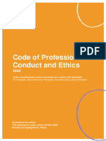 Oct 2020 - Code of Professional Conduct and Ethics