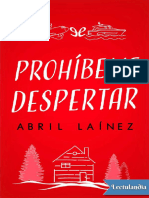 Prohibeme Despertar - Abril Lainez