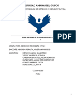 Informe RS GRUPO 1 - Derecho Procesal Civil Unidad 2
