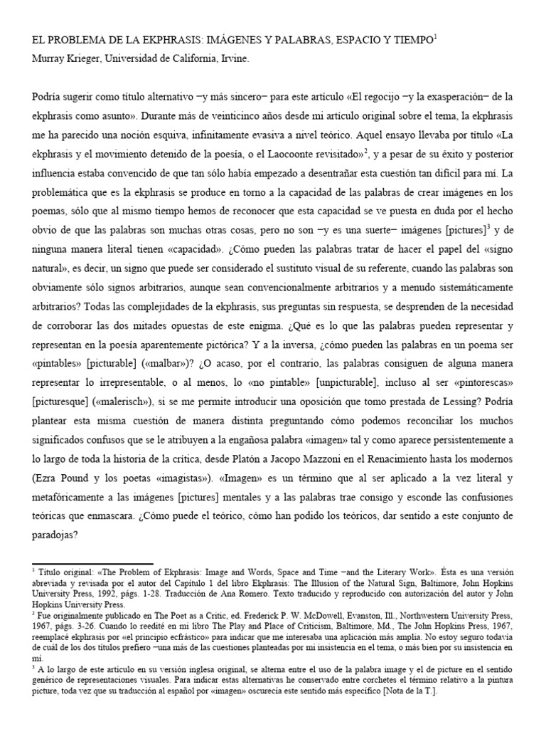 El problema de la ekphrasis pdf imagen semi tica