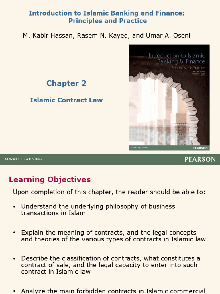 Overview of Islamic Contract Law | PDF | Interest | Sharia
