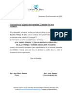 Carta Credencial