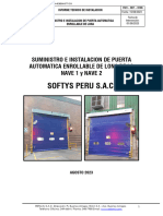 It23-Ref-0106 Informe Tecnico de Instalacion de Puerta Enrollable de Lona en Almacenes Apt de La Nav