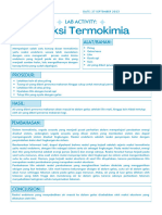 Chemistry Lab Report