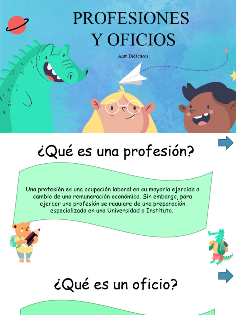 Profesiones Y Oficios Pdf