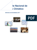 Informe Gabinete Nacional de Cambio Climatico 2017 0