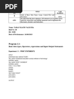 Python Programs Final