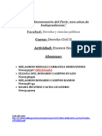 EF - La Disposición Unilateral de Bienes Sociales y El VIII Pleno Casatorio Carranza Hernandez Milagros