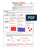 1c States of Matter ANSWERS