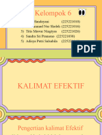 Kelompok 6 (Kalimat Efektif)