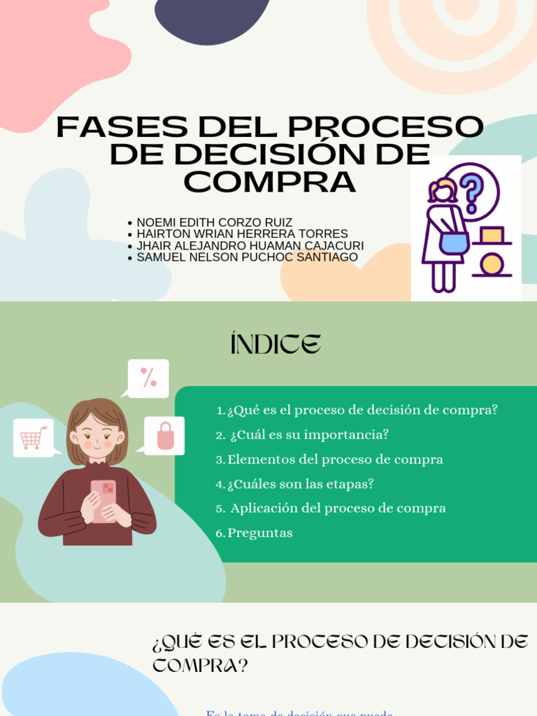 Proceso de Decisión de Compra | PDF | Los consumidores | Producto (Negocio)