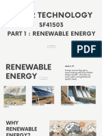 Solar Tech Renewable Energy Part 1 & 2