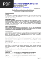 Method Statement For Steel Substrate - Unique Eng - 03.10.2023