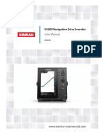 S3009 Navigation Echo Sounder: User Manual