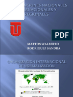 Organización Internacional de Normalización