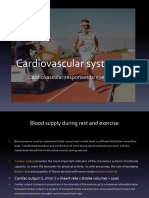 Cardiovascular System 2: Cardiovascular Responses To Exercise