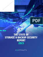 Whitepaper The State of Storage Backup Security Report 2023