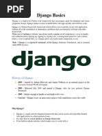 1.django Basic