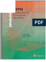 MANUAL ESPQ - PERSONALIDAD EN NIÑOS