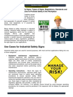 Manual 1 Industrial Safety Standar Signs