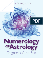 Numerology of Astrology Degrees of The Sun (Lynn Buess)