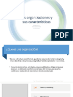 T201 Organizaciones y Sus Caracteristicas