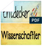 Türschild Schriftzüge