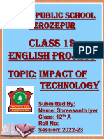 Class 12 English Project-1